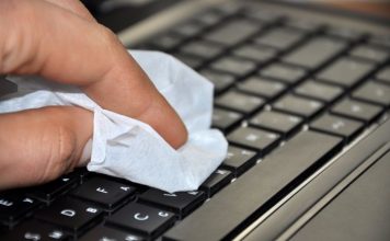 cleaning notebook